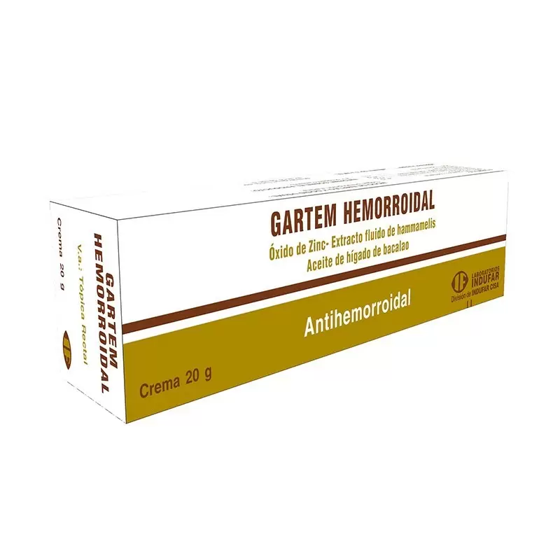  GARTEM HEMORROIDAL CREMA TUBO X 20 GR