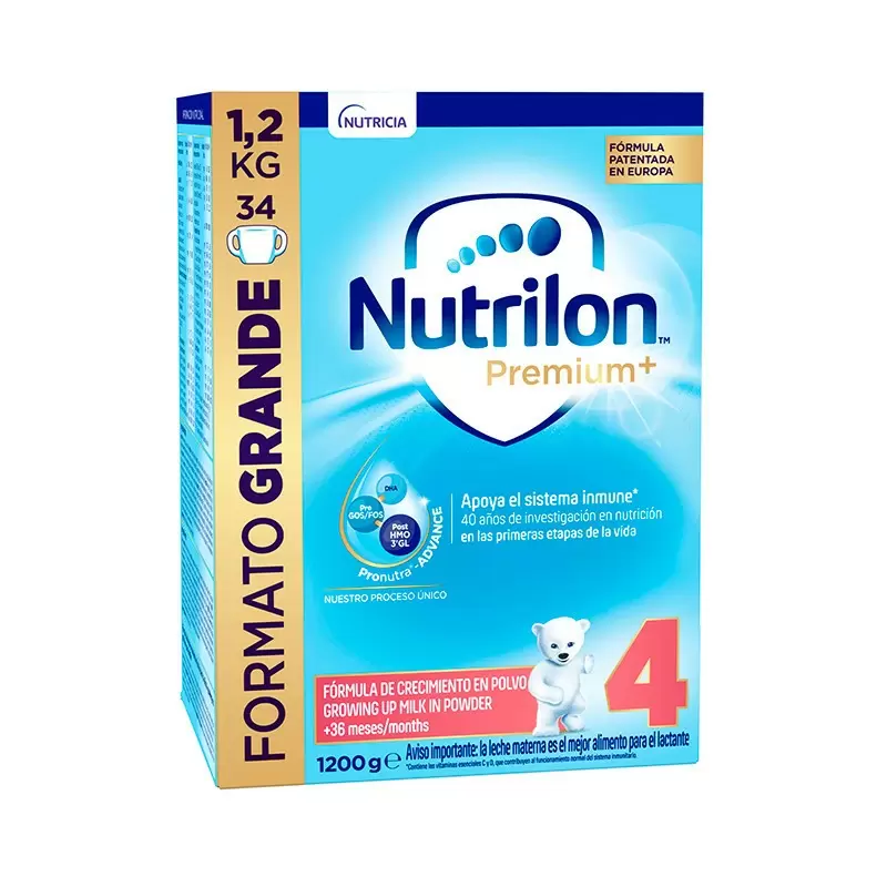 Comprar NUTRILON PREMIUM + 4 X 1200 G Con Descuento de 25% en Farmacia y Perfumería Catedral