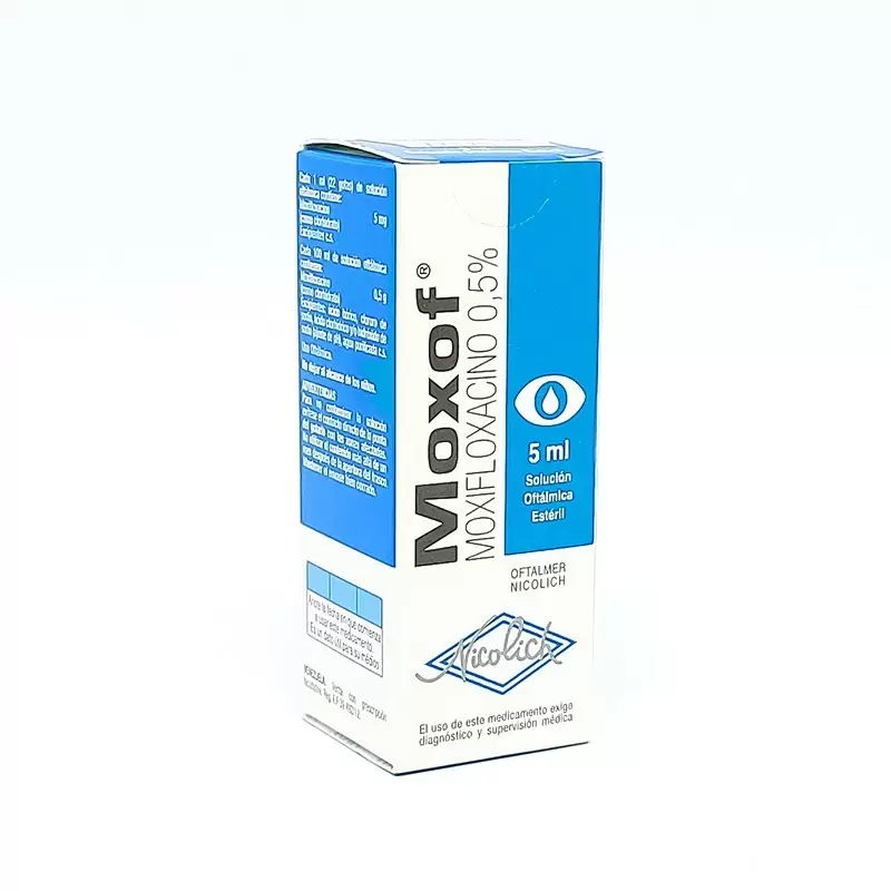 MOXOF 0,5% SOL.OFTALM. FCO X 5 ML