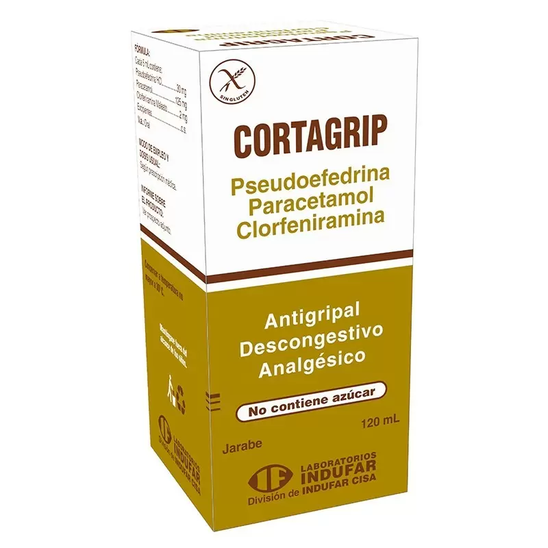 Comprar CORTAGRIP JBE FCO X 120 ML Con Descuento de 20% en Farmacia y Perfumería Catedral