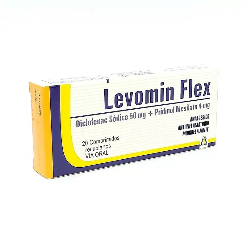 LEVOMIN FLEX CAJA X 20 COMP REC