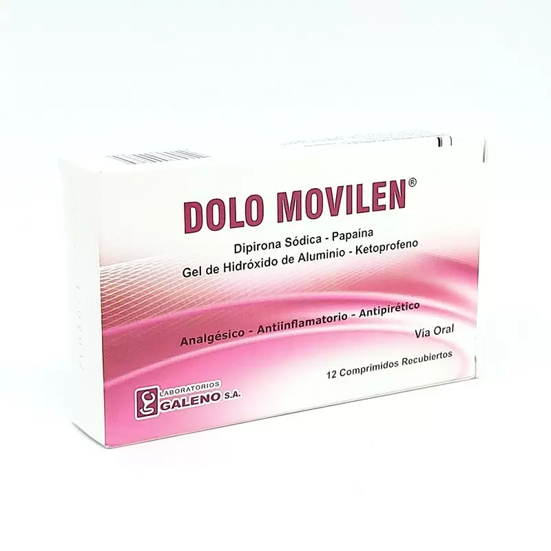 Comprar DOLO-MOVILEN CAJA X 12 COMP Con Descuento de 20% en Farmacia y Perfumería Catedral