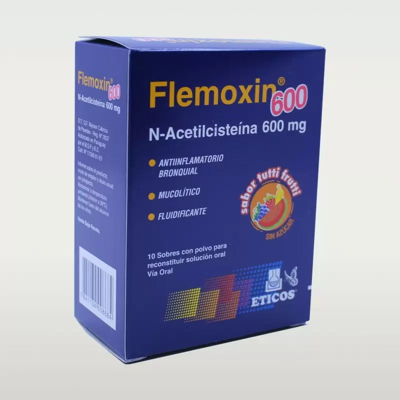 FLEMOXIN 600 MG SOBRE X 10 SOBRE