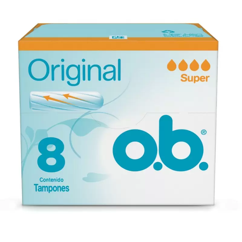  OB TAMPONES ORIGINAL SUPER CJ x 8 Unid