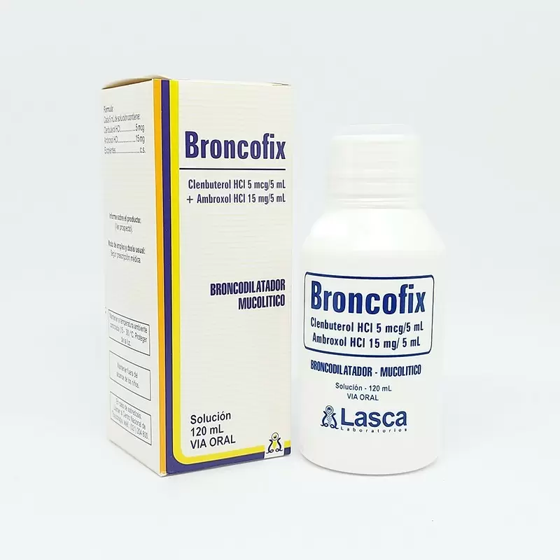 Comprar BRONCOFIX JARABE FCO X 120 ML Con Descuento de 20% en Farmacia y Perfumería Catedral