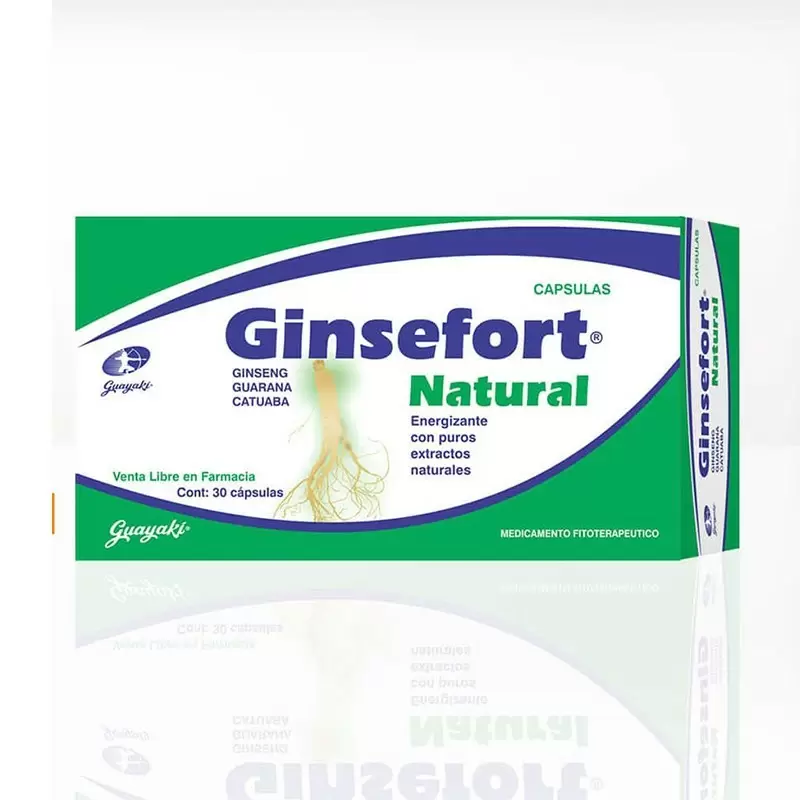  GINSEFORT NATURAL CAJA X 30 CAPS