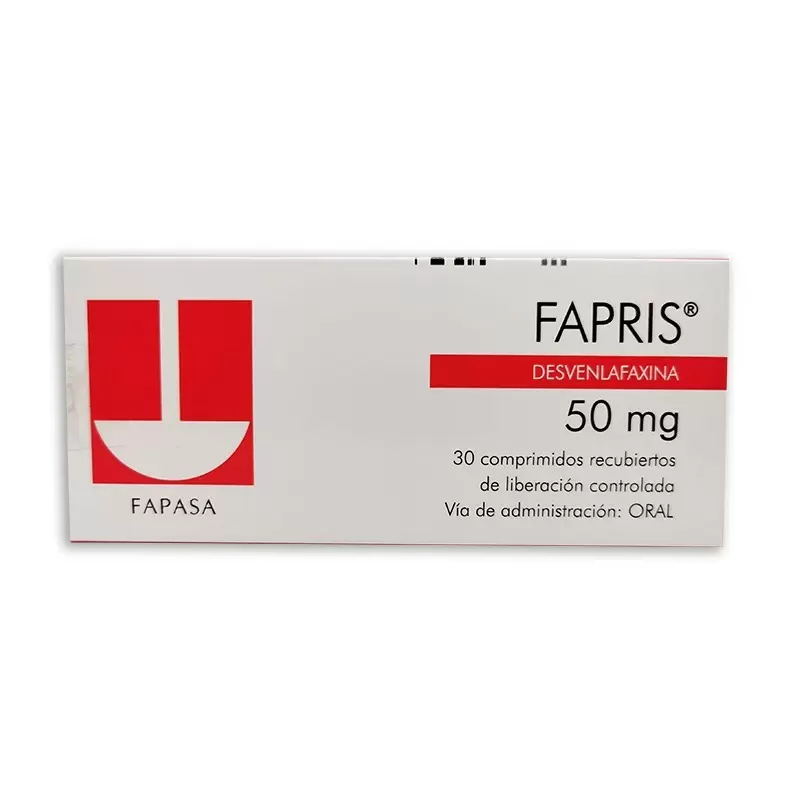  FAPRIS 50 MG CAJA X 30 COMP REC