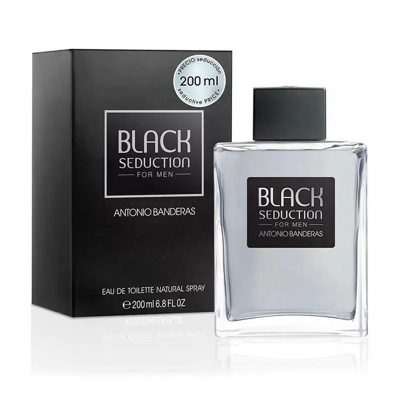  ANTONIO BANDERAS BLACK  PRECIO SED.EDT SPRAY FCO X 200 ML