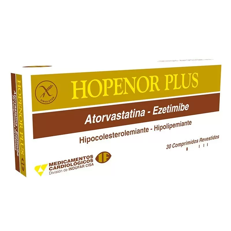 Comprar HOPENOR PLUS CAJA X 30 COMP Con Descuento de 20% en Farmacia y Perfumería Catedral