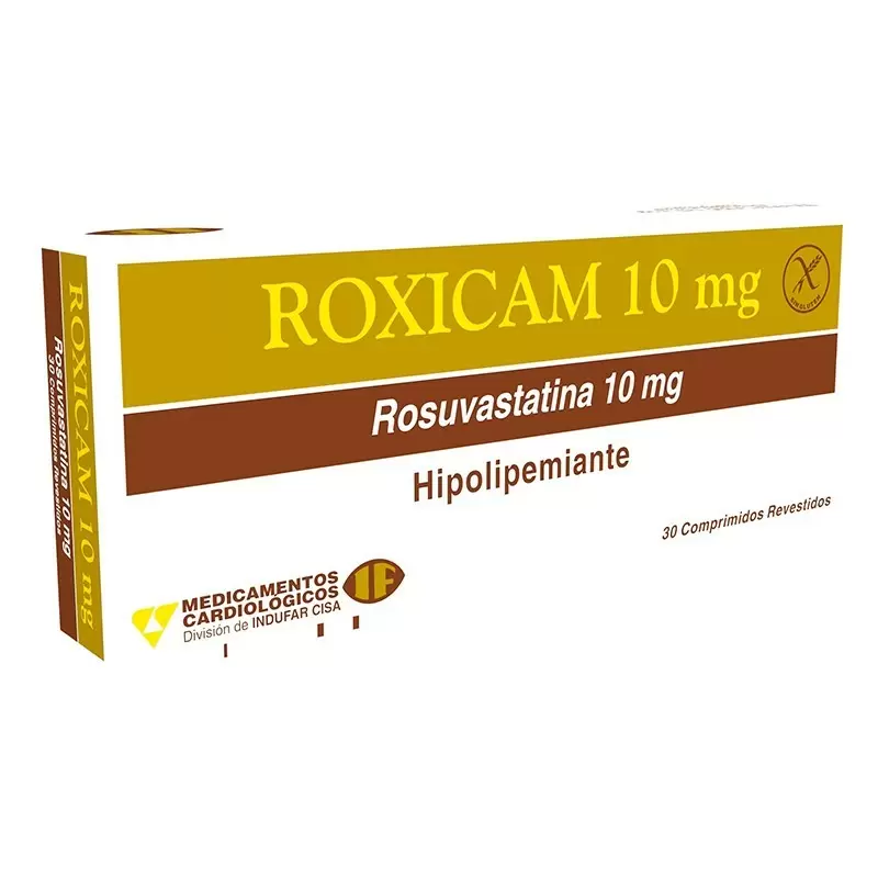  ROXICAM 10 MG CAJA X 30 COMP