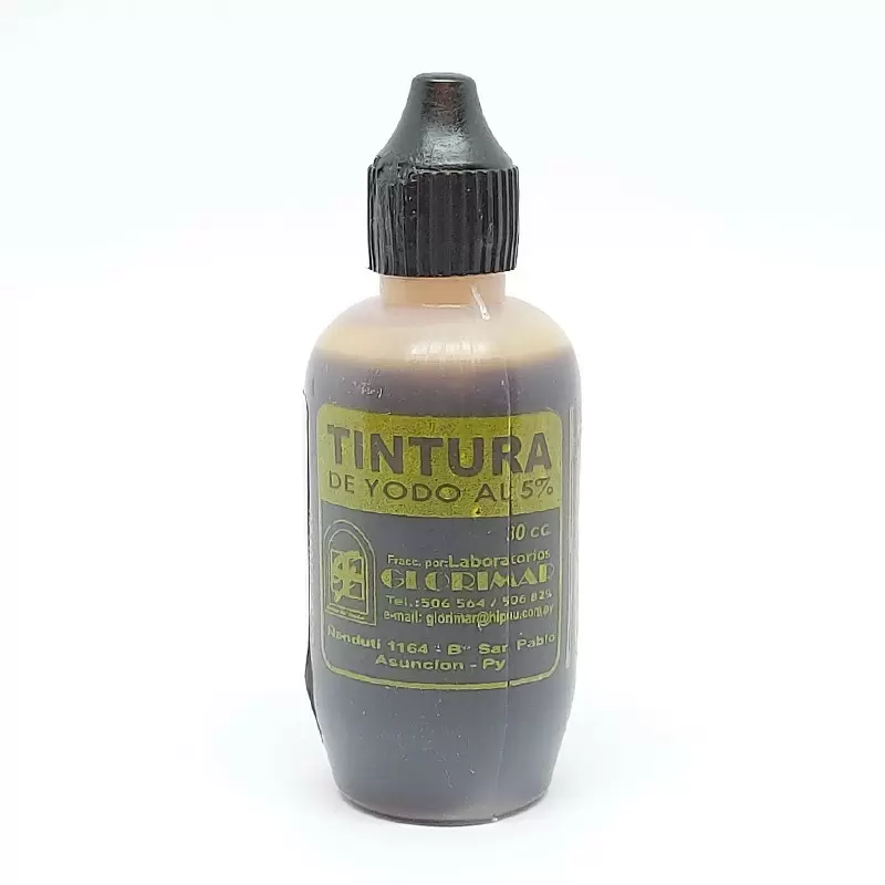  TINTURA DE YODO 5% FCO X 30 ML