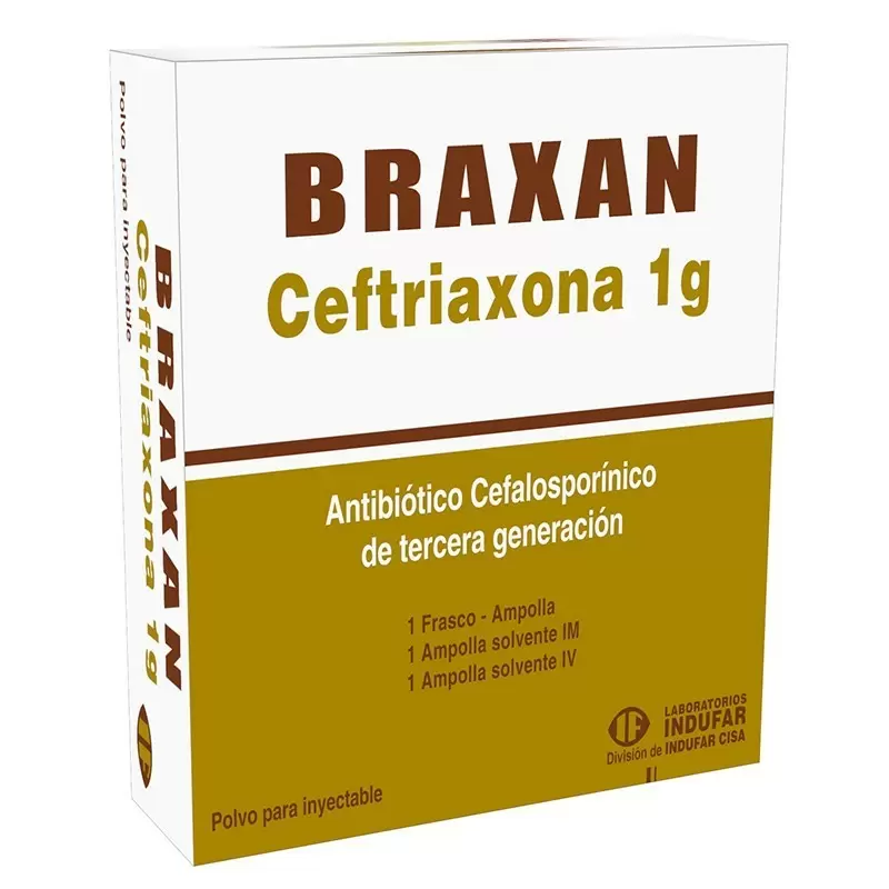 Comprar BRAXAN FRASCO AMPOLLA + SOLVENTE UNID Con Descuento de 20% en Farmacia y Perfumería Catedral