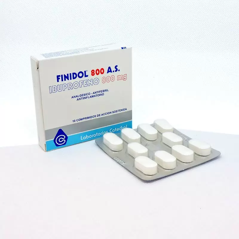 Comprar FINIDOL 800 AS CAJA X 10 COMP Con Descuento de 40% en Farmacia y Perfumería Catedral
