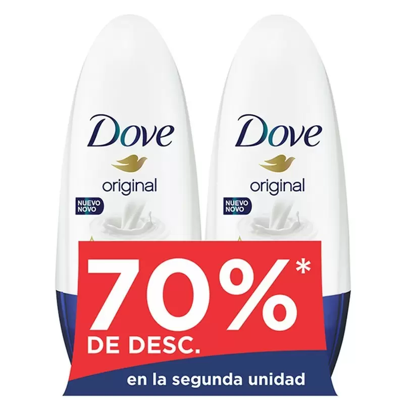  ORIGINAL 50ML+2DO (EN LA SEGUNDA UNIDAD 70% DTO)ROLL-ON