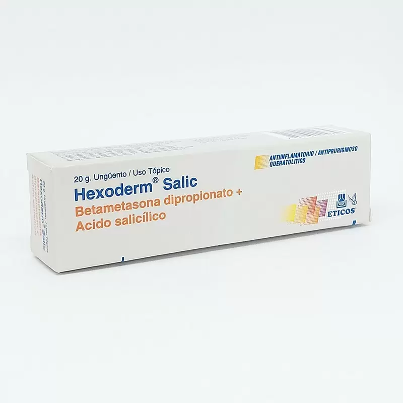  HEXODERM SALIC UNGUENTO TUBO X 20 GR