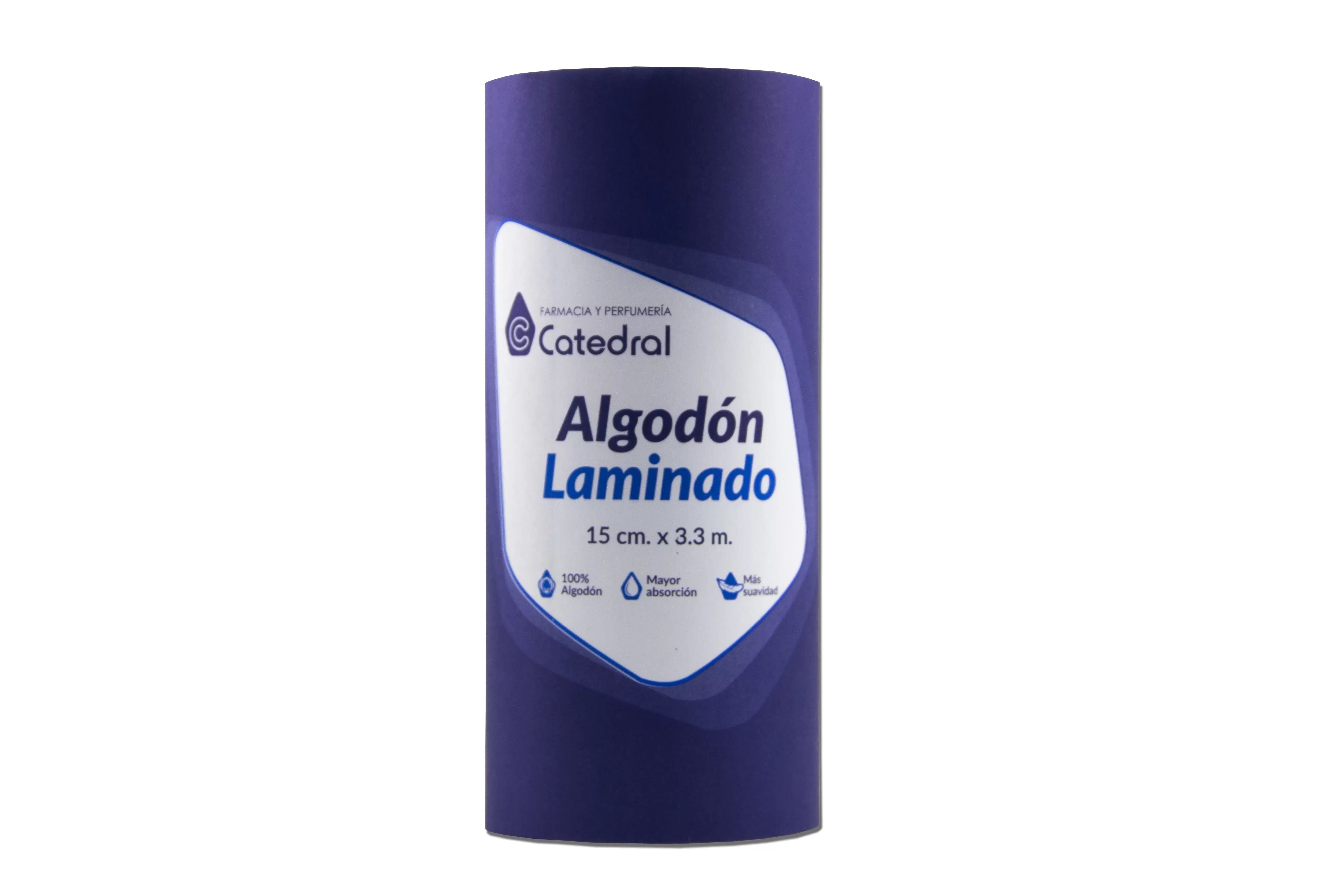 Comprar CATEDRAL ALGODON LAMIN 15CM X 3,3M Con Descuento de 10% en Farmacia y Perfumería Catedral
