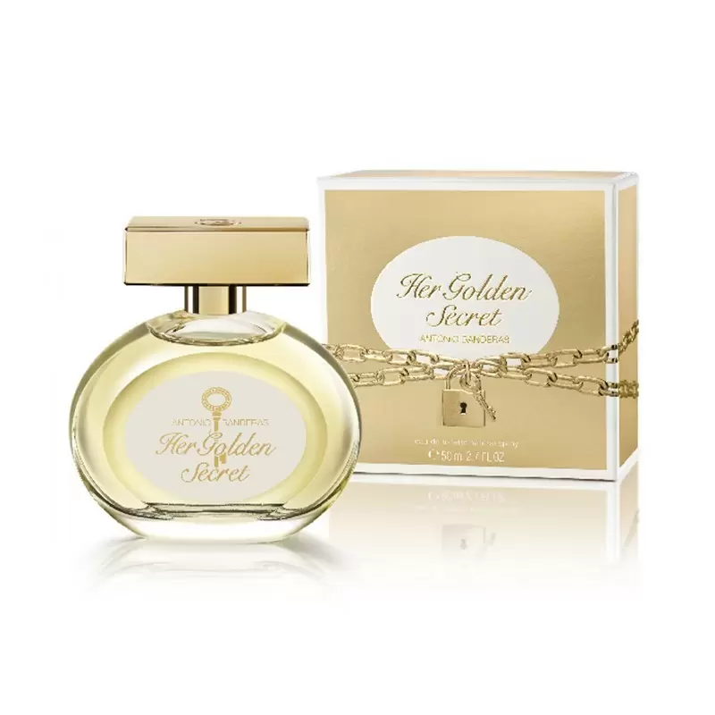  ANTONIO BANDERA HER SECRET GOLDEN  EDT SPRAY FCO X 50 ML