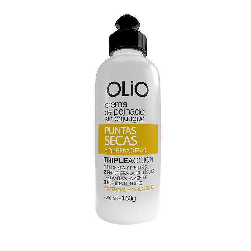  OLIO CREMA P/A PEINAR PUNTAS SECAS Fco x 160 GR