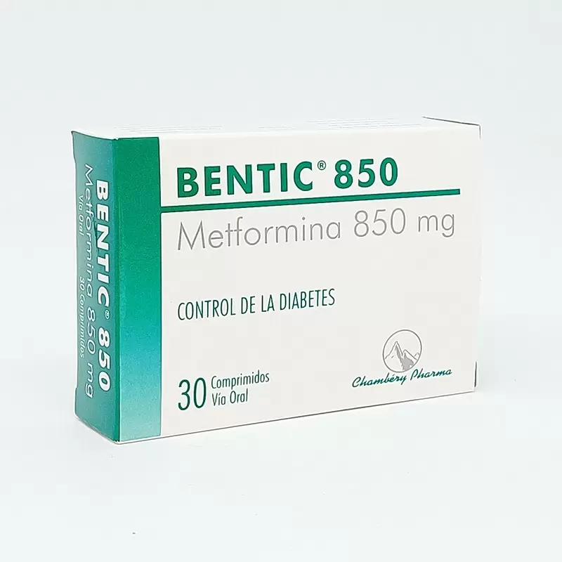Comprar BENTIC 850 MG CAJA X 30 COMP Con Descuento de 20% en Farmacia y Perfumería Catedral