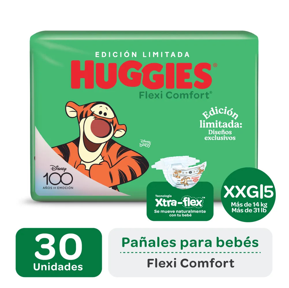  PAÑ HUG FLEX COMF XXG JUMBO Paq x 30 Unid