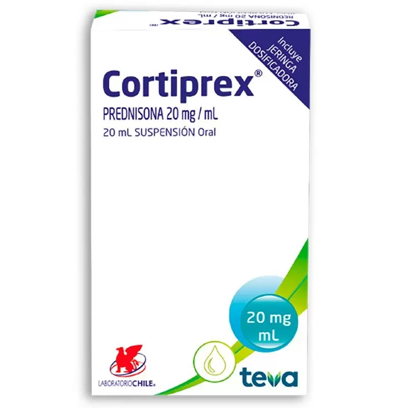 Comprar CORTIPREX 20 MILIGRAMOS FCO X 60 ML Con Descuento de 20% en Farmacia y Perfumería Catedral