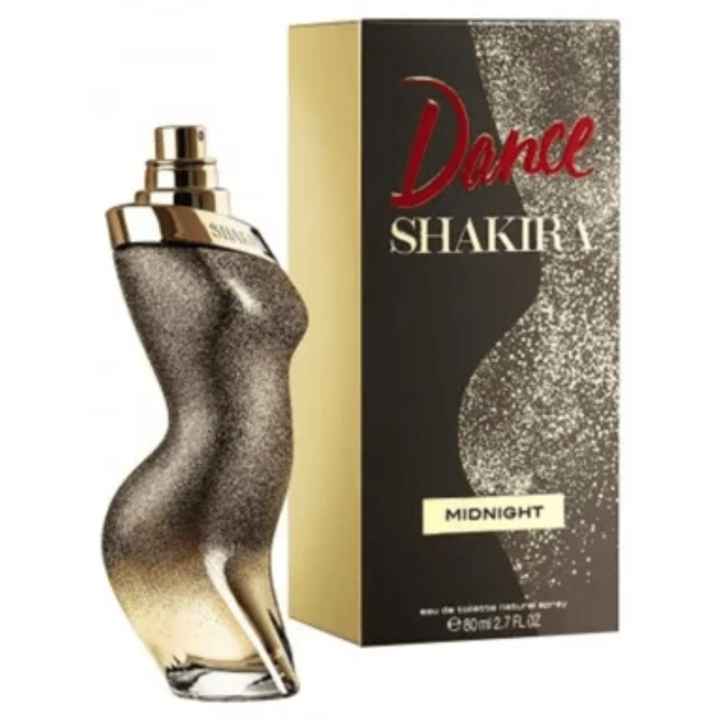  SHAKIRA 2212 DANCE MIDNIGHT EDT SP Fco x 80 ML