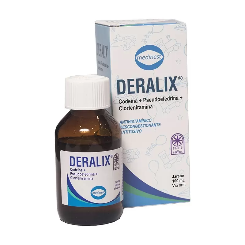 Comprar DERALIX JARABE FCO X 100 ML Con Descuento de 20% en Farmacia y Perfumería Catedral