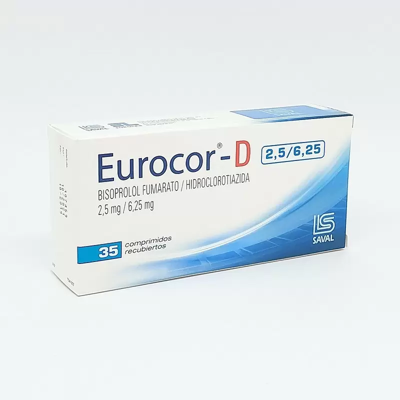 EUROCOR D 2,5/6,25 CAJA X 35 COMP