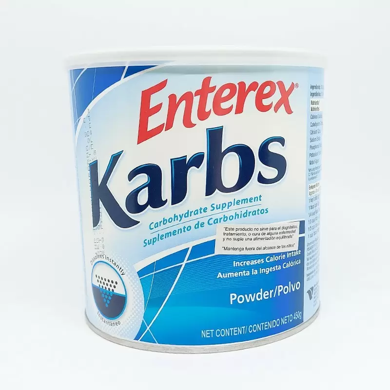 ENTEREX  KARBS POLVO FCO X 450 GR