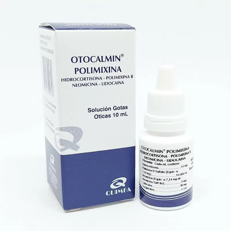 OTOCALMIN POLIMICINA GOTAS FCO X 10 ML