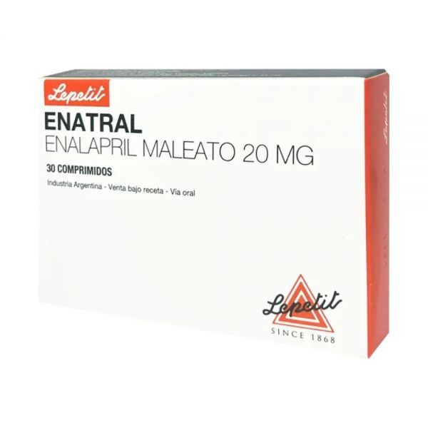  LEPETIT ENATRAL 20MG CAJA X 30 COMPRIMIDOS