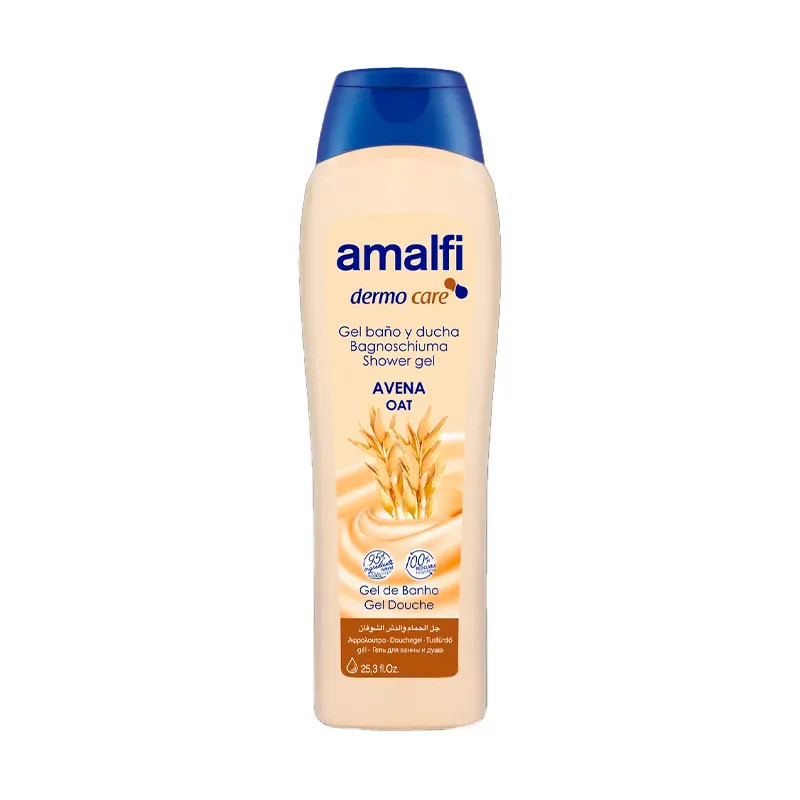  AMALFI GEL DUCHA AVENA Fco x 750 ML