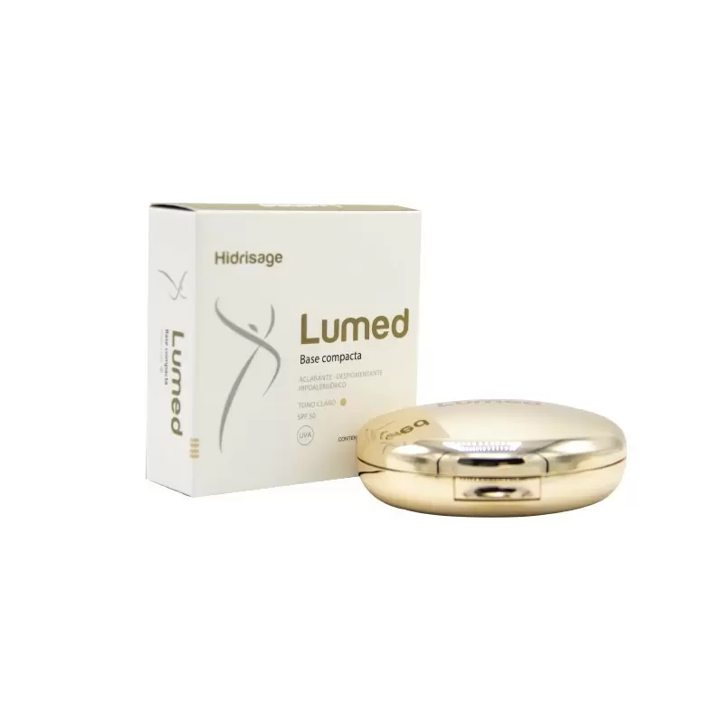  LUMED  BASE COMPACTA CLARO CAJA X 11 GR