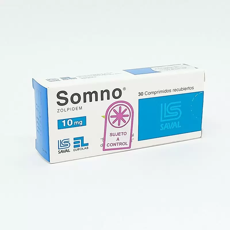  SOMNO 10 MG CAJA X 30 COMP