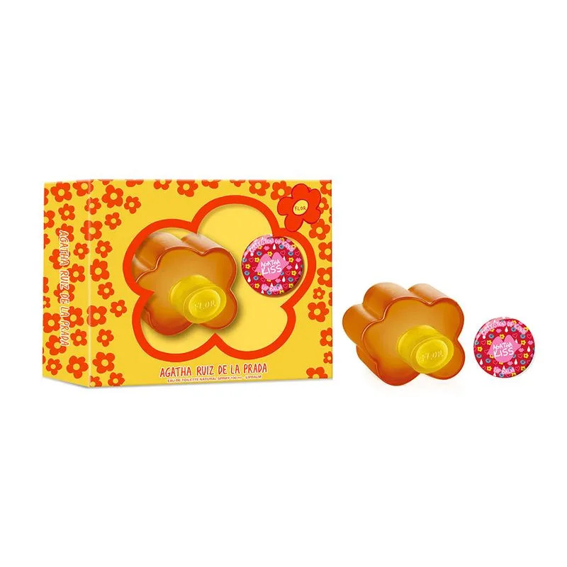  AGATHA 3045 FLOR (EDT100ML+LIPBALM) KIT