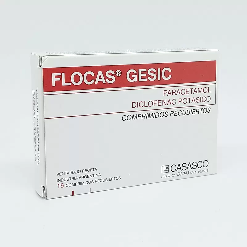  FLOCAS GESIC CAJA X 15 COMP