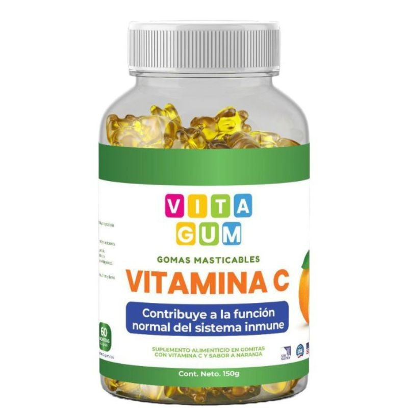  VITAMINA C VITAGUM ADULTOS Fco x 60 Unid