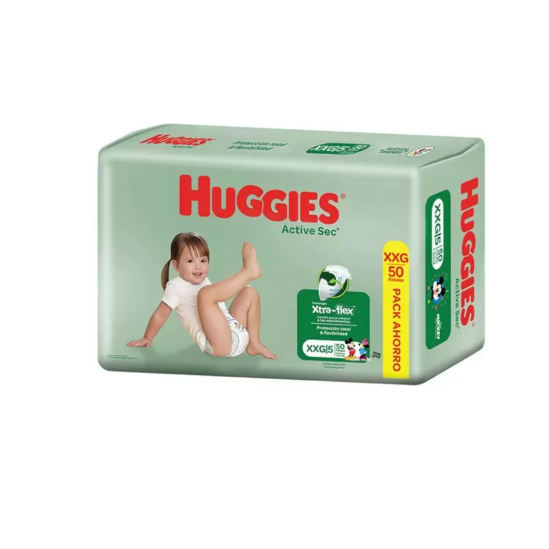  PAÑAL ACTIVE SEC XXG HICT  HUGGIES