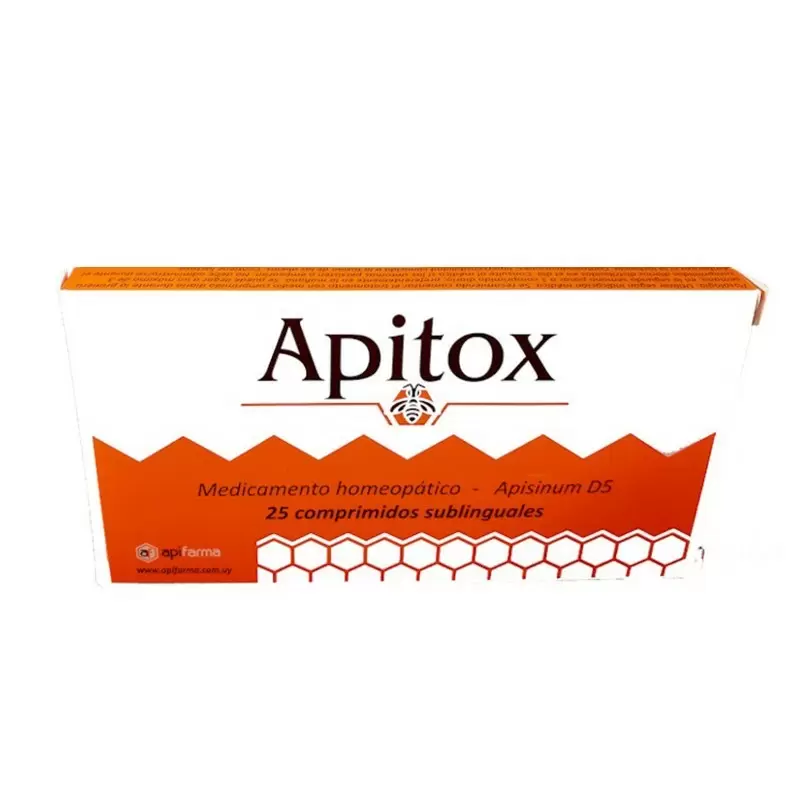 Comprar APITOX CAJA X 25 COMP Con Descuento de 20% en Farmacia y Perfumería Catedral