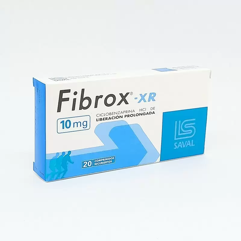  FIBROX - XR 10 MG. CAJA X 20 COMP