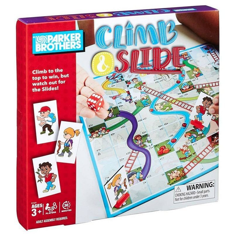HASBRO 5301 PARKER BROTHERS CLIMB AND SLIDE Unid