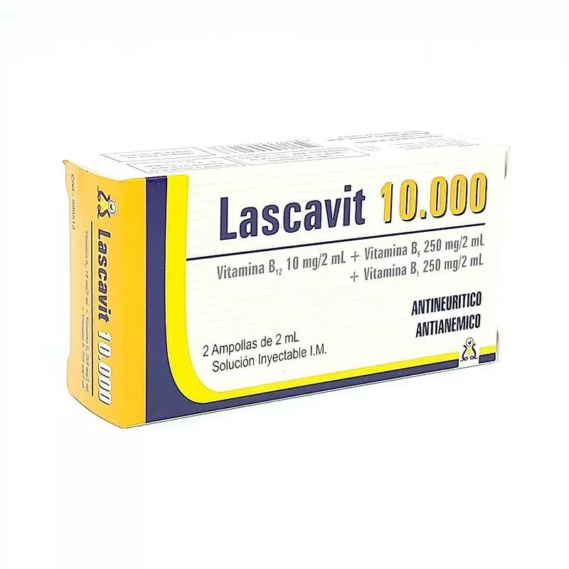  LASCAVIT 10000 CAJA X 2 AMP