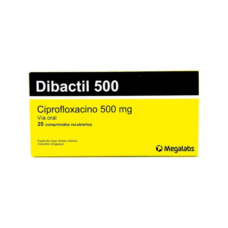 Comprar DIBACTIL 500 CAJA X 20 COMP Con Descuento de 20% en Farmacia y Perfumería Catedral