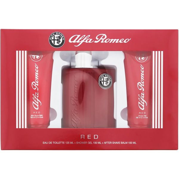  ALFA ROMEO RED SET EDT 100+SG100ML+AFS10