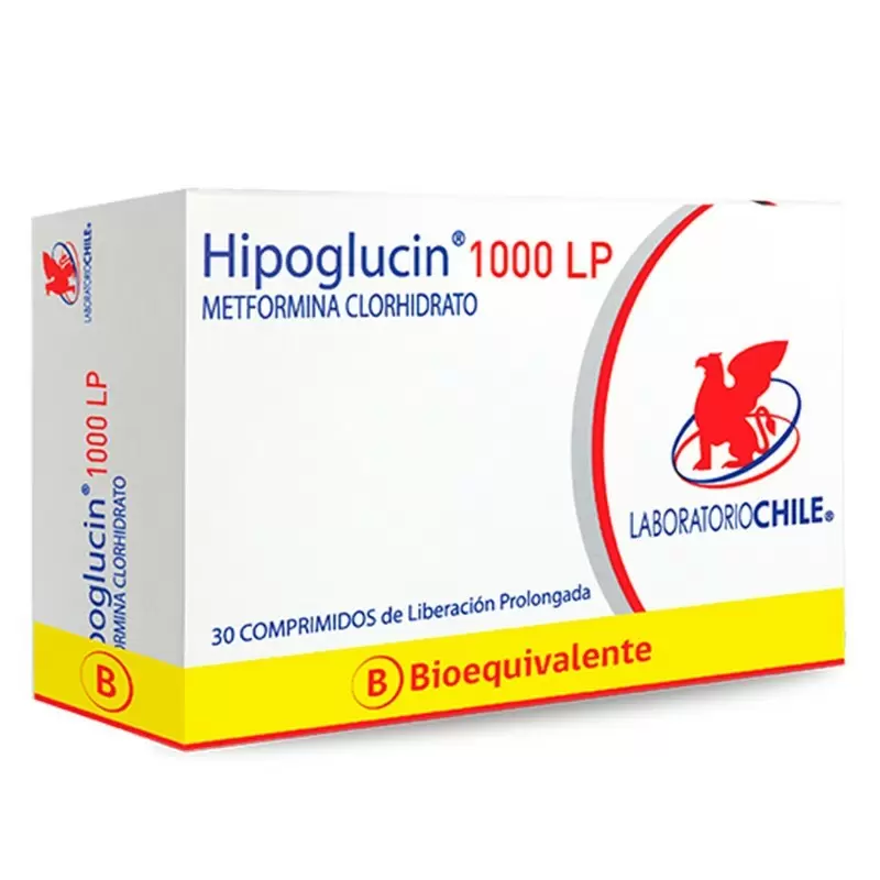 HIPOGLUCIN 1000 LP CAJA X 30 COMP