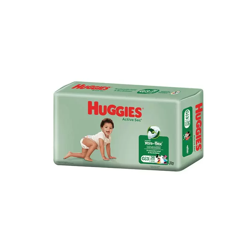  PAÑAL ACTIVE SEC G ULTRA HUGGIES