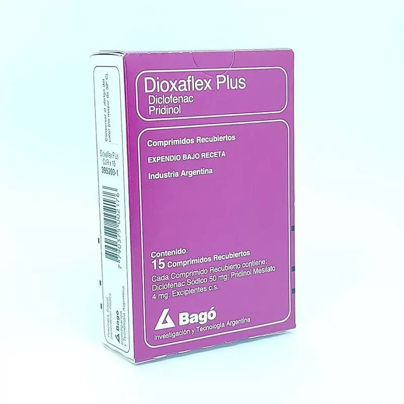 Comprar DIOXAFLEX PLUS CAJA X 15 COMP Con Descuento de 20% en Farmacia y Perfumería Catedral