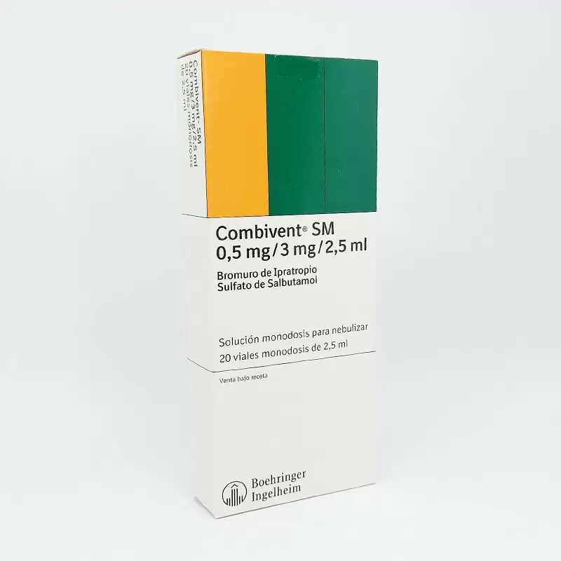 Comprar COMBIVENT AMPOLLA CAJA X 20 AMP Con Descuento de 20% en Farmacia y Perfumería Catedral