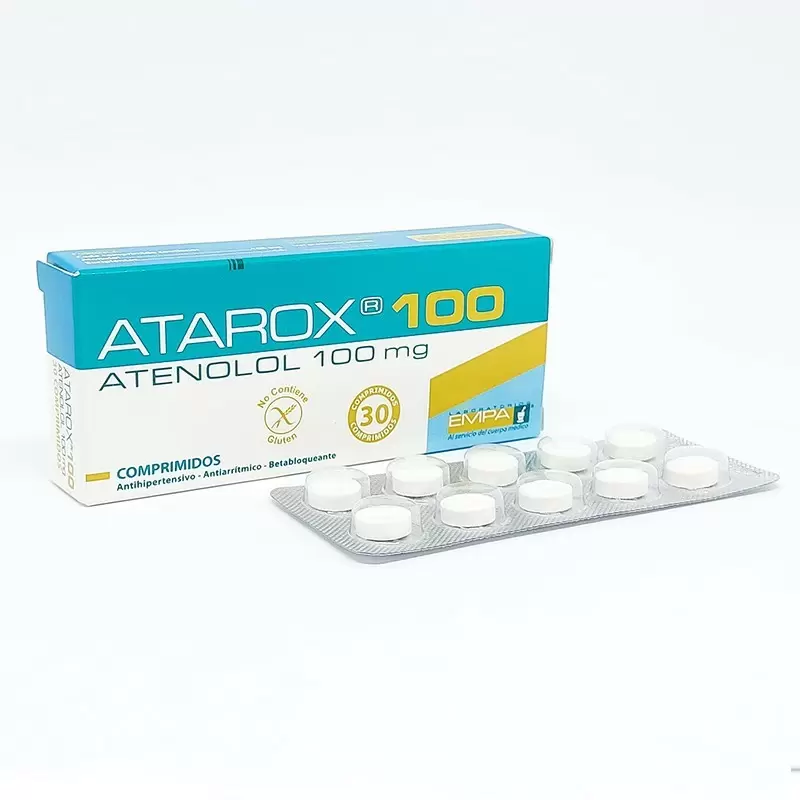 ATAROX 100 MILIGRAMOS CAJA X 30 COMP