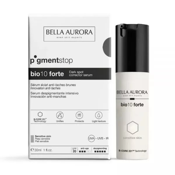  BELLA AURORA BIO10 FORTE PIEL SENSIBLE SPF 20 - FRASCO 30 ML